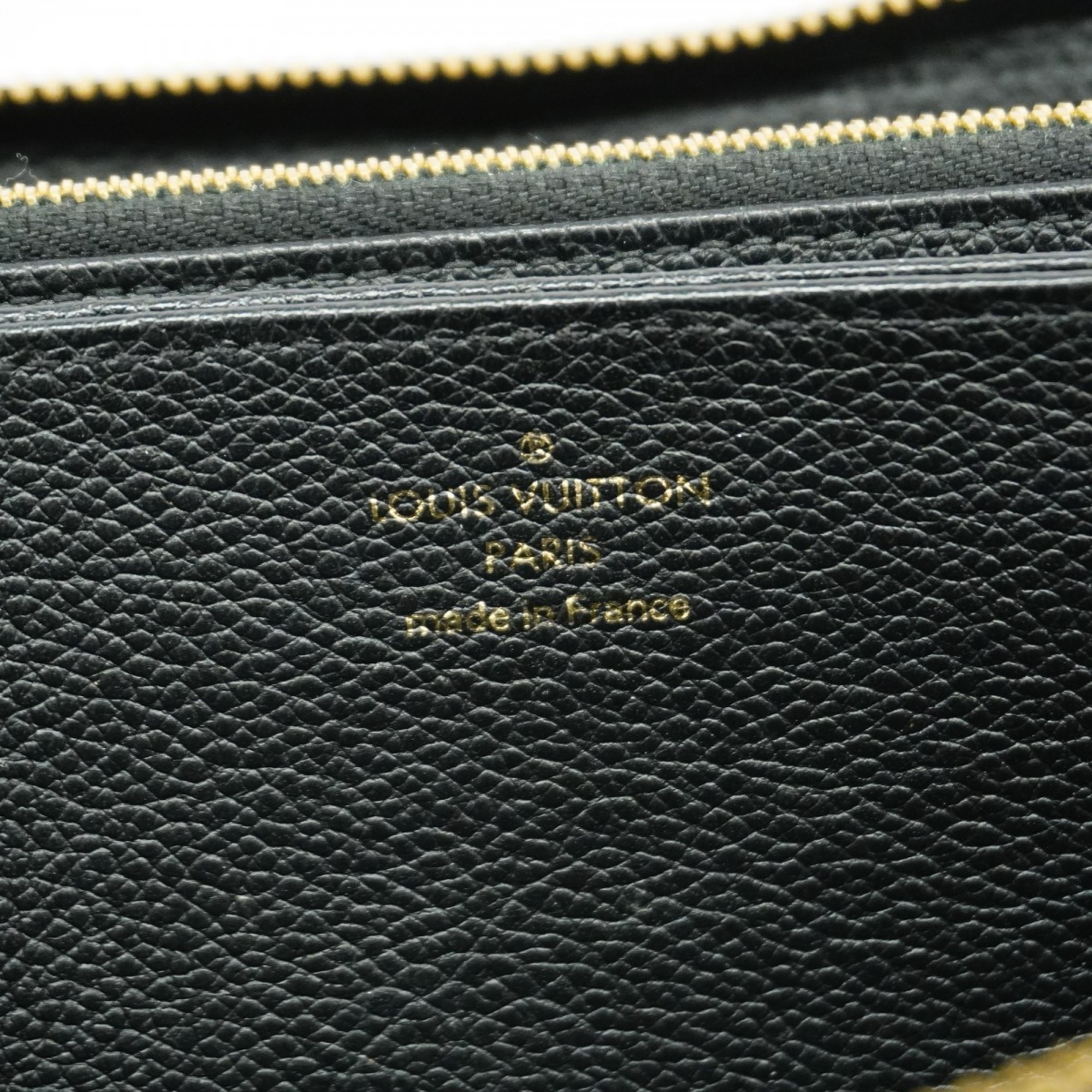 ルイ・ヴィトン(Louis Vuitton) ルイ・ヴィトン 長財布 モノグラム・アンプラント ジッピーウォレット M61864 ノワールレディース