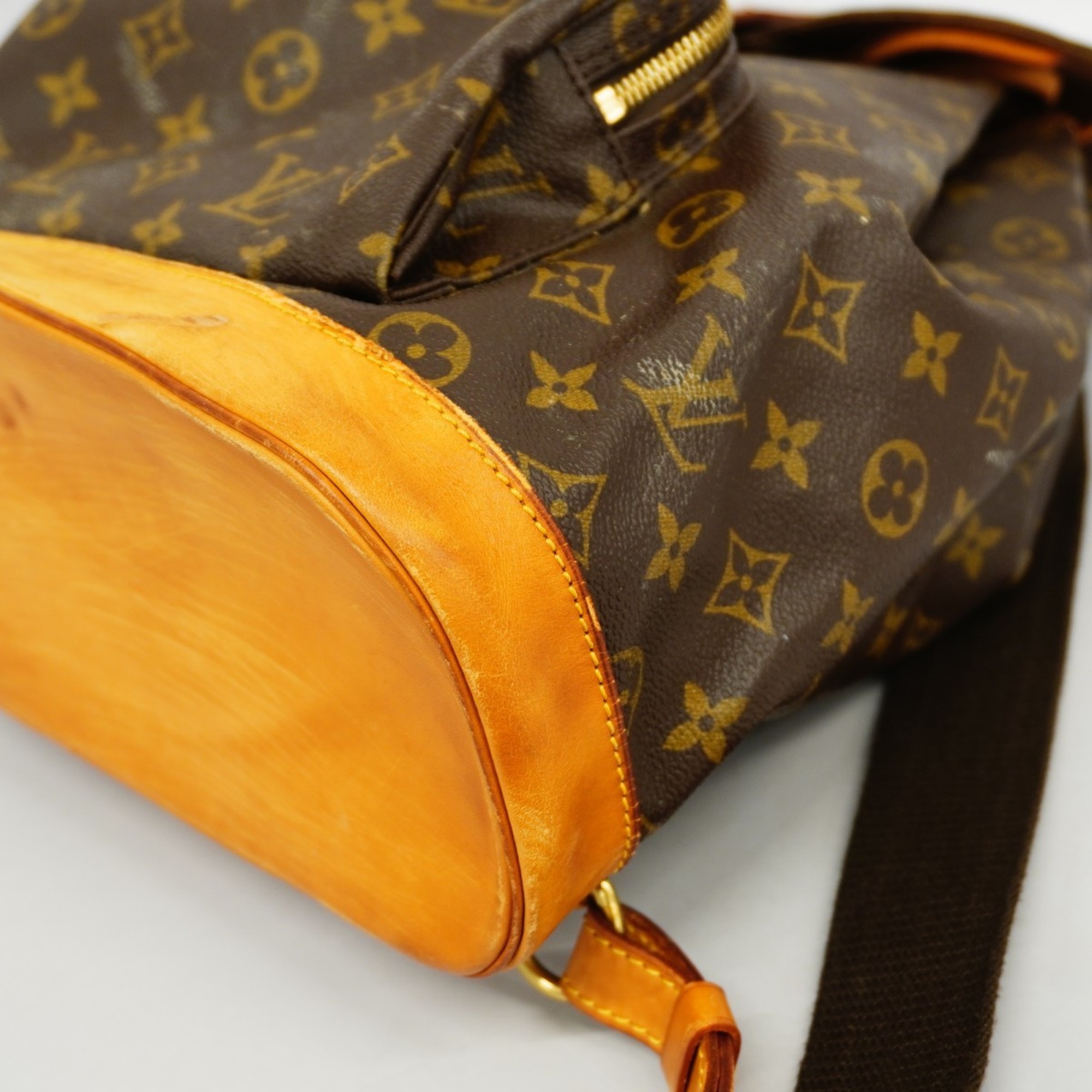 ルイ・ヴィトン(Louis Vuitton) ルイ・ヴィトン リュック・デイパック モノグラム モンスリGM M51135 ブラウンレディース