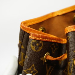 ルイ・ヴィトン(Louis Vuitton) ルイ・ヴィトン リュック・デイパック モノグラム モンスリGM M51135 ブラウンレディース