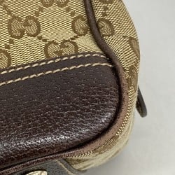 グッチ(Gucci) グッチ ハンドバッグ GGキャンバス シェリーライン 161720 キャンバス ブラウン シャンパンレディース