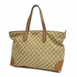 グッチ(Gucci) グッチ トートバッグ GGスプリーム シェリーライン 308928 キャンバス ブラウン レディース