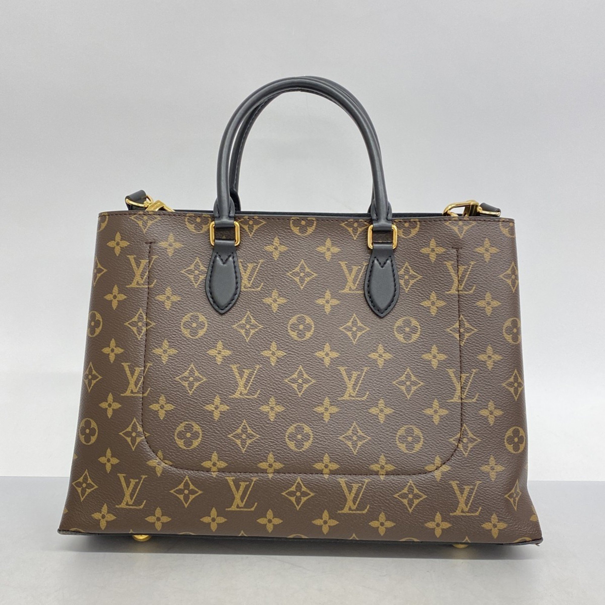 ルイ・ヴィトン(Louis Vuitton) ルイ・ヴィトン ハンドバッグ モノグラム フラワートート M43550 ブラウン ノワールレディース