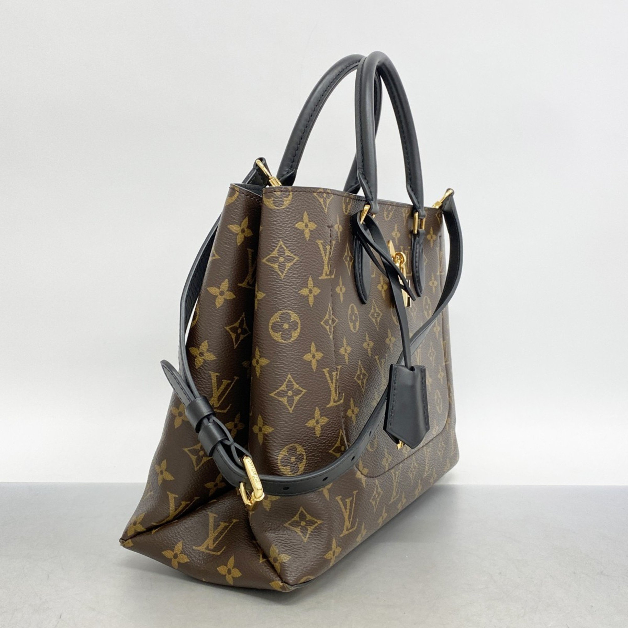 ルイ・ヴィトン(Louis Vuitton) ルイ・ヴィトン ハンドバッグ モノグラム フラワートート M43550 ブラウン ノワールレディース