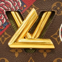 ルイ・ヴィトン(Louis Vuitton) ルイ・ヴィトン ショルダーバッグ モノグラム エピ ツイストMM M43497 ブラウン カーキ 山寛斎コラボレディース