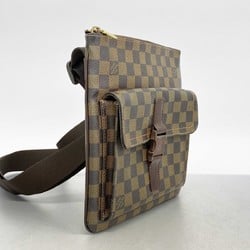 ルイ・ヴィトン(Louis Vuitton) ルイ・ヴィトン ショルダーバッグ ダミエ ポシェットメルヴィール N51127 エベヌレディース