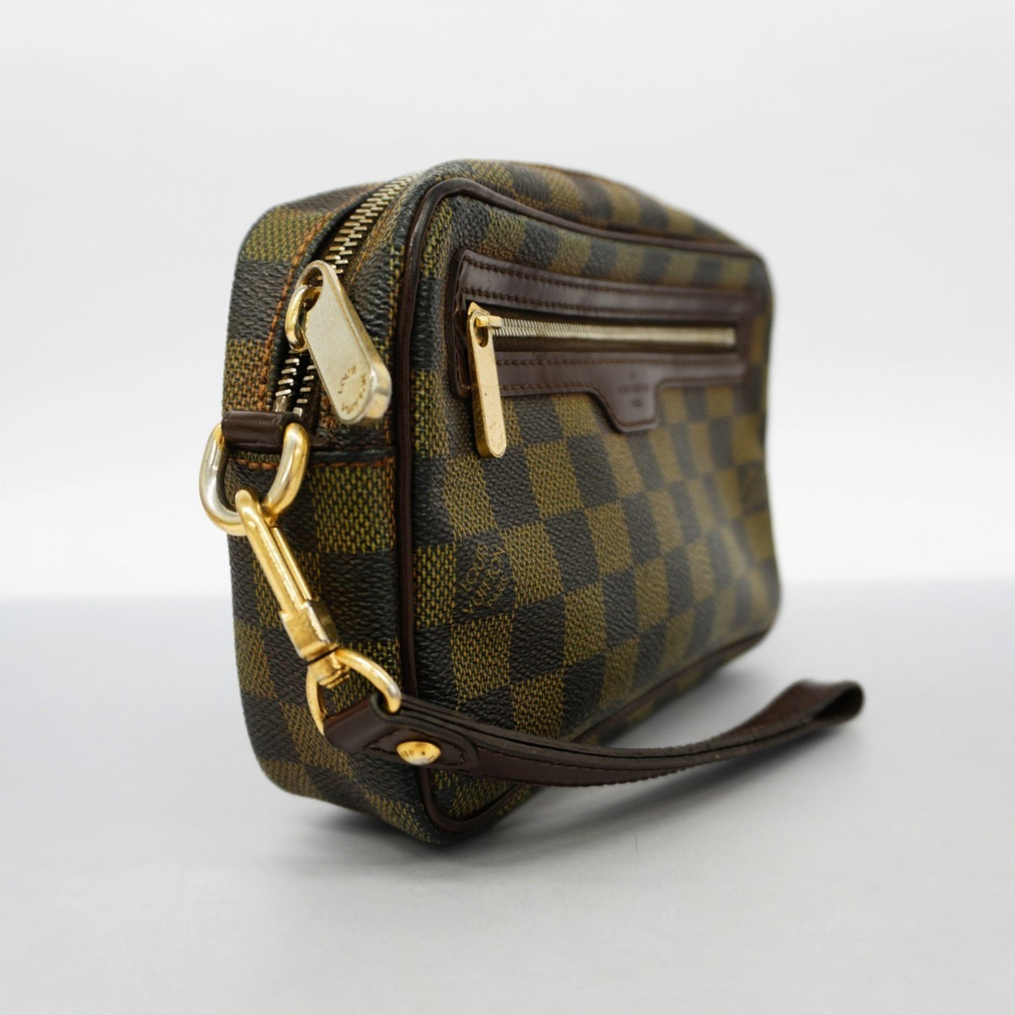 ルイ・ヴィトン(Louis Vuitton) ルイ・ヴィトン クラッチバッグ ダミエ ポシェットビエマカオ N61739 エベヌメンズ