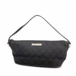 グッチ(Gucci) グッチ ポーチ 01798 デニム ブラウン レディース