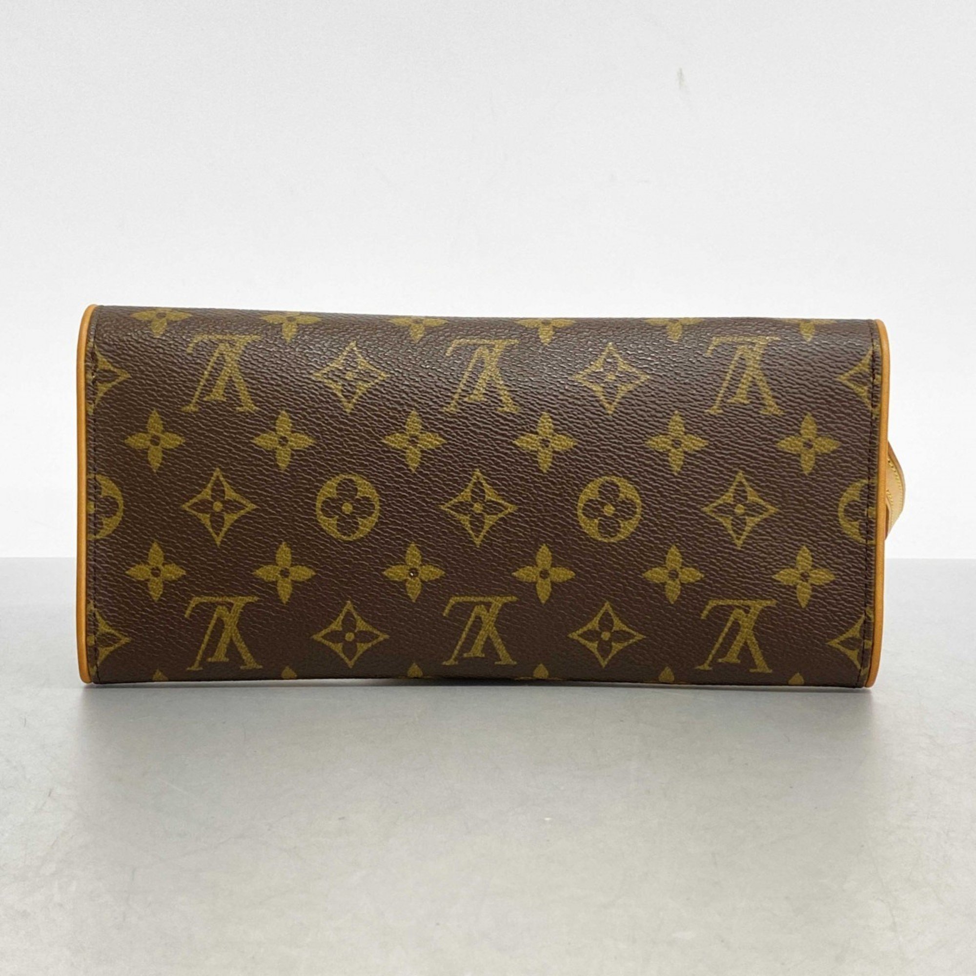 ルイ・ヴィトン(Louis Vuitton) ルイ・ヴィトン ショルダーバッグ モノグラム ポシェットツインGM M51852 ブラウンレディース