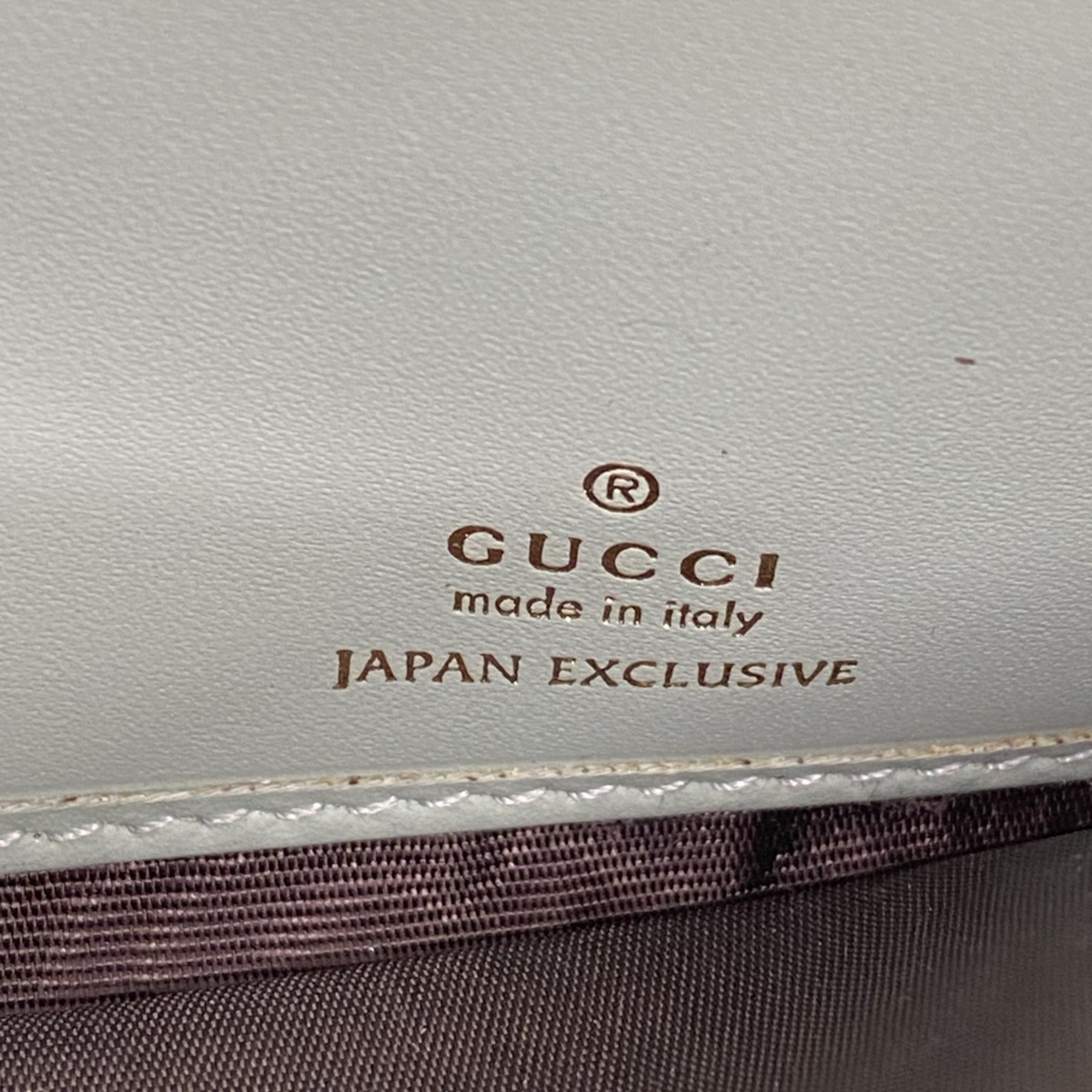 グッチ(Gucci) グッチ 長財布 グッチシマ キャット 548055 レザー グリーン レディース