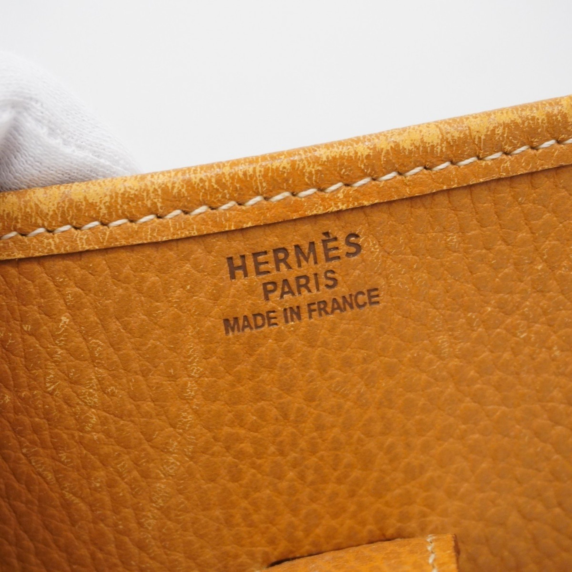 エルメス(Hermes) エルメス ショルダーバッグ エヴリン1GM アルデンヌ ナチュラル  □B刻印レディース