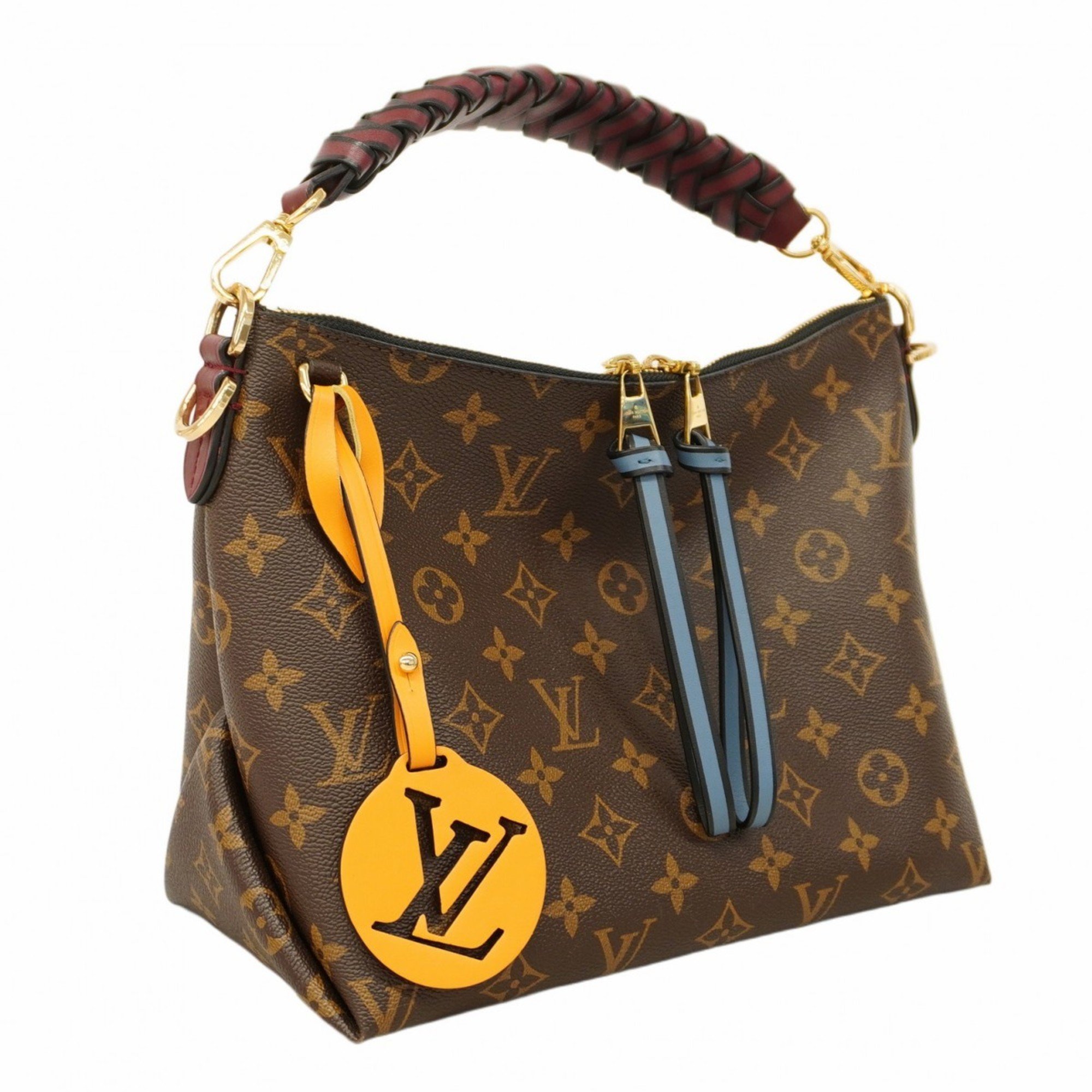 ルイ・ヴィトン(Louis Vuitton) ルイ・ヴィトン ハンドバッグ モノグラム ジップドホーボー M55090 ブラウン マルチカラーレディース