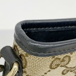 グッチ(Gucci) グッチ ショルダーバッグ GGキャンバス シェリーライン 388926 キャンバス ベージュ ブラック レディース