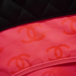 シャネル(Chanel) シャネル トートバッグ カンボン ラムスキン ブラック ピンク レディース