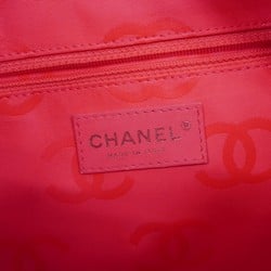 シャネル(Chanel) シャネル トートバッグ カンボン ラムスキン ブラック ピンク レディース