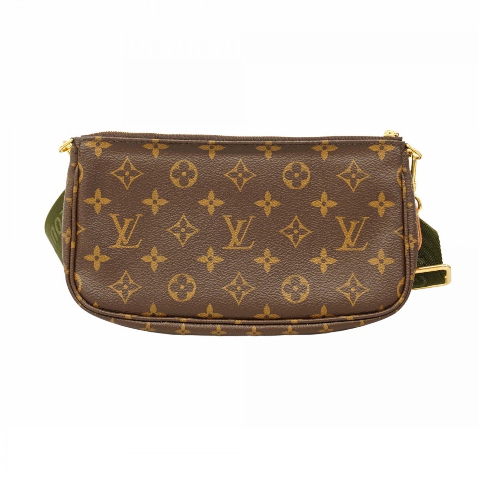 ルイ・ヴィトン(Louis Vuitton) ルイ・ヴィトン ショルダーバッグ モノグラム ミュルティポシェットアクセソワール Ｍ44813 ブラウン カーキレディース