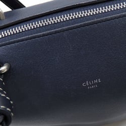 セリーヌ(Celine) レディース レザー ハンドバッグ ネイビー