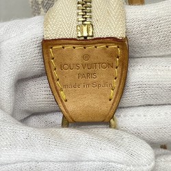 ルイ・ヴィトン(Louis Vuitton) ルイ・ヴィトン ポーチ ダミエ・アズール ポシェットアクセソワール N41207  ホワイトレディース