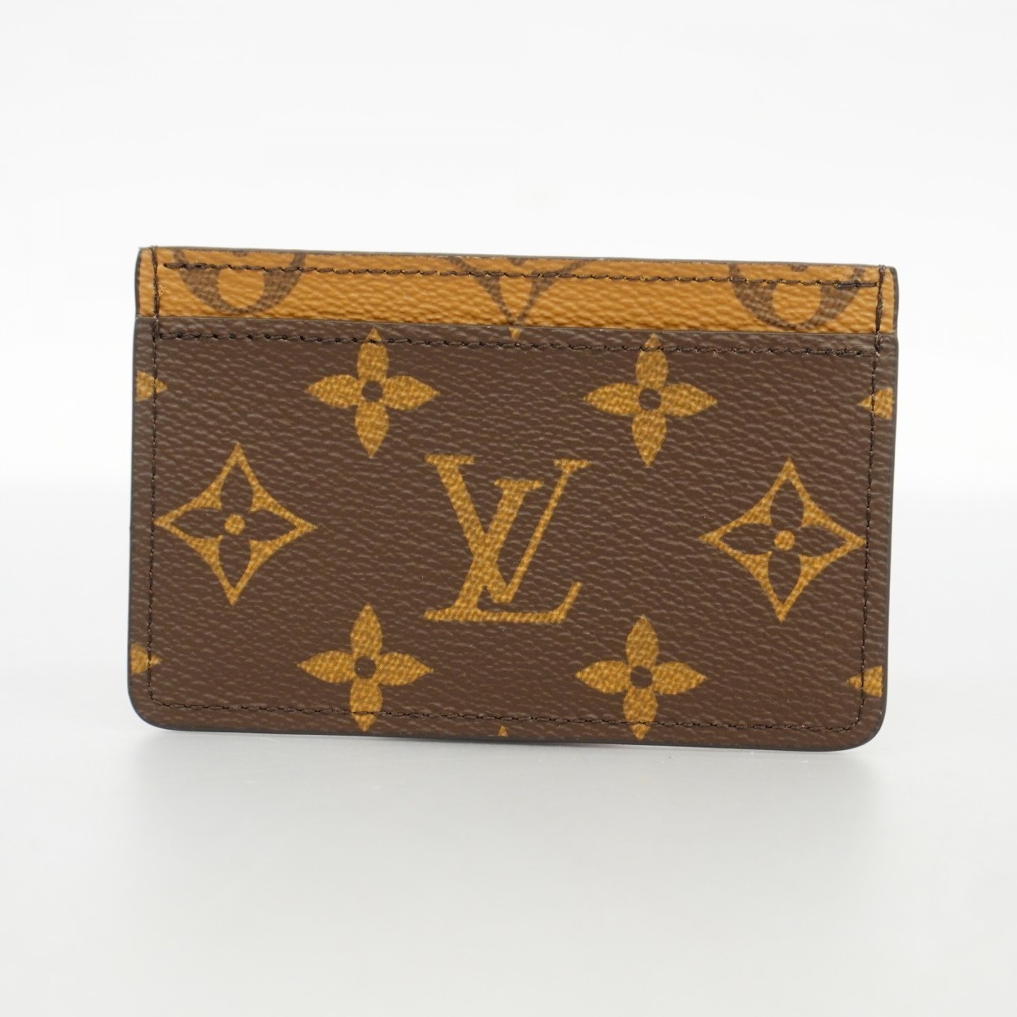 ルイ・ヴィトン(Louis Vuitton) ルイ・ヴィトン 名刺入れ・カードケース モノグラム・リバース ポルトカルトサーンプル M69161 ブラウンメンズ レディース