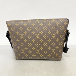 ルイ・ヴィトン(Louis Vuitton) ルイ・ヴィトン ショルダーバッグ モノグラム・マカサー マグネティック  M45557 ブラウン ブラックレディース