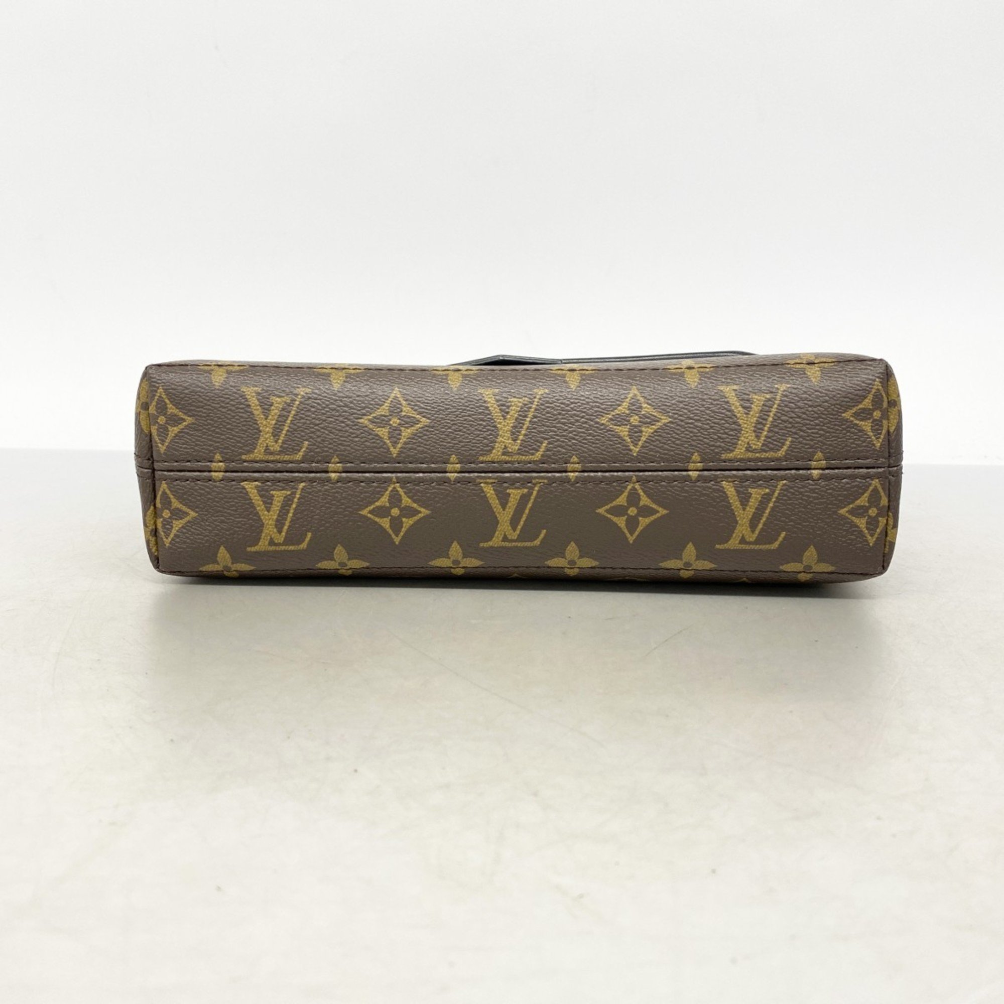 ルイ・ヴィトン(Louis Vuitton) ルイ・ヴィトン ショルダーバッグ モノグラム・マカサー マグネティック  M45557 ブラウン ブラックレディース