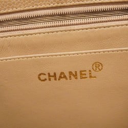 シャネル(Chanel) シャネル ショルダーバッグ マトラッセ キャビアスキン ベージュ レディース