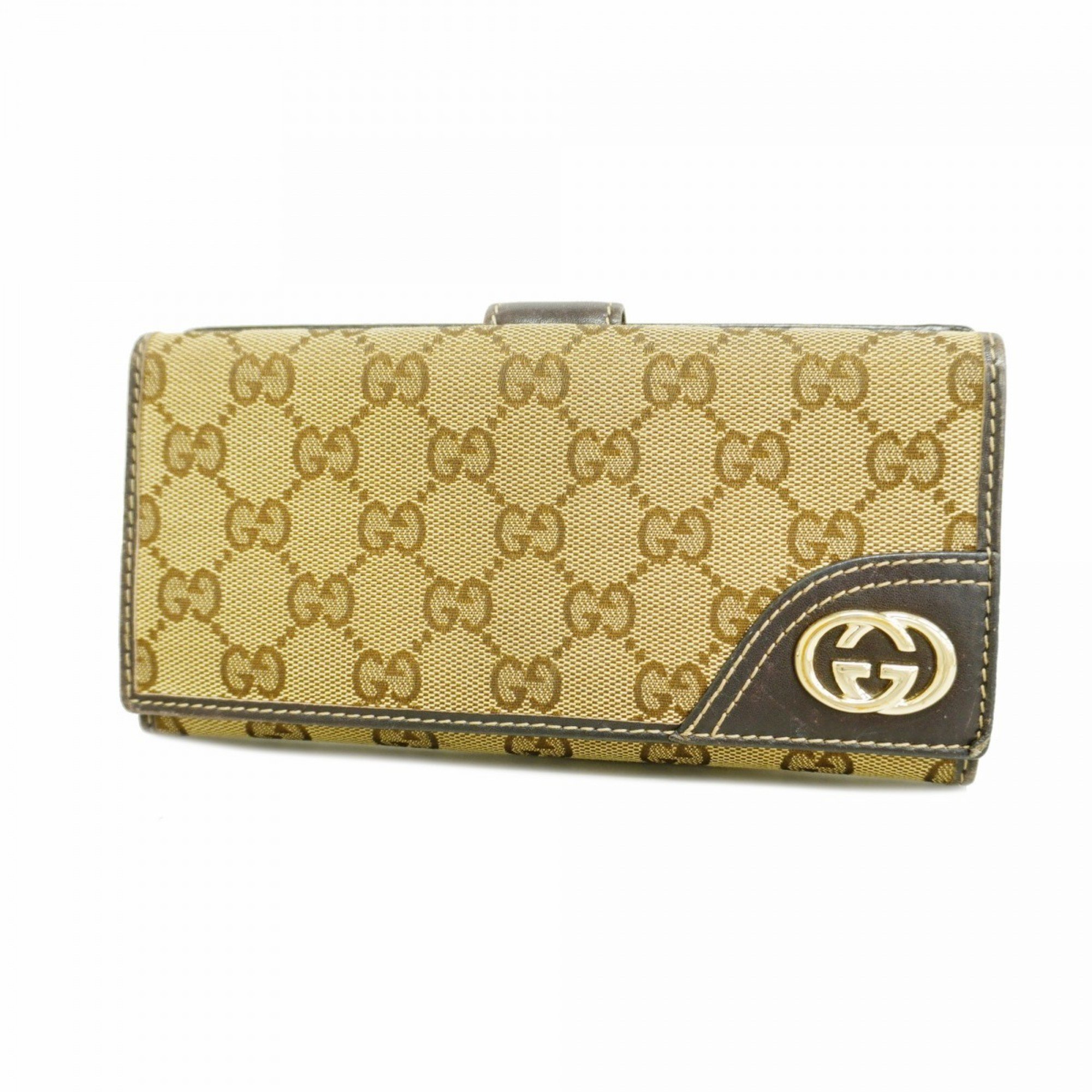 グッチ(Gucci) グッチ 長財布 GGキャンバス 181593 キャンバス 