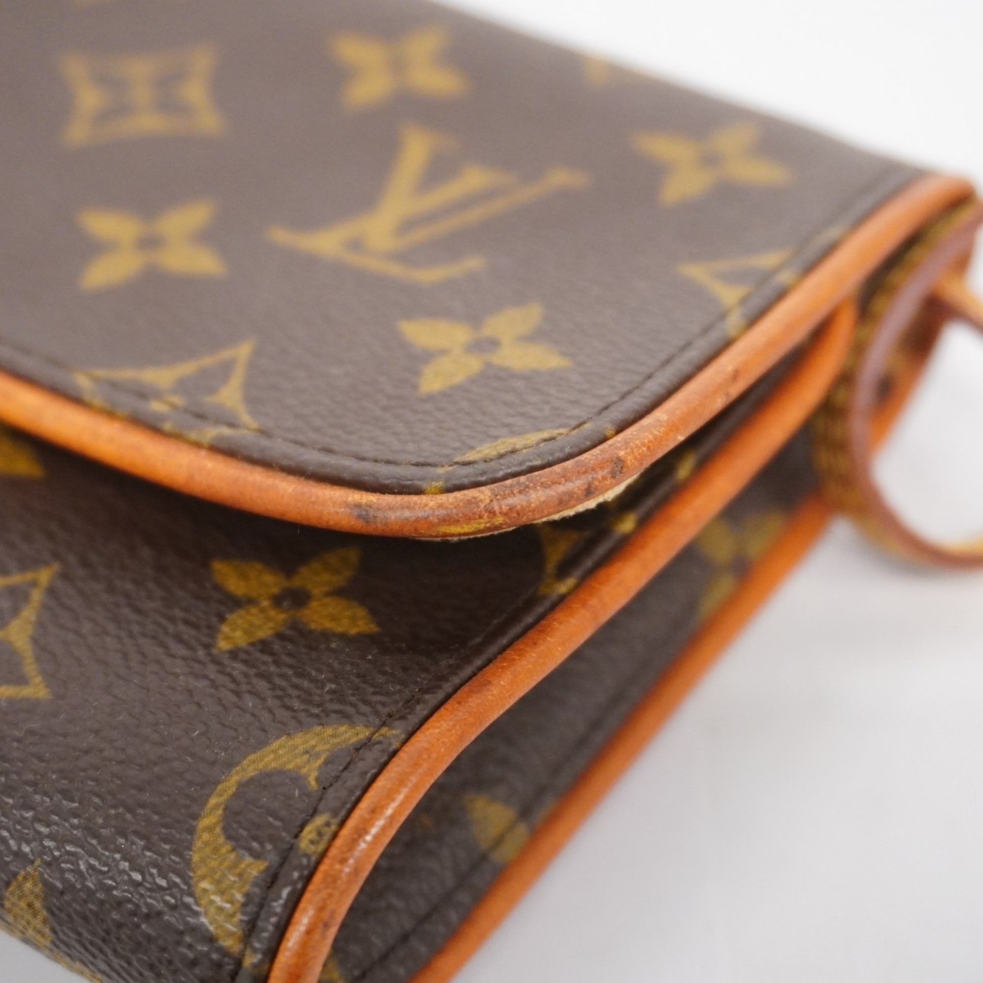 ルイ・ヴィトン(Louis Vuitton) ルイ・ヴィトン ショルダーバッグ モノグラム ポシェットツインGM M51852 ブラウンレディース