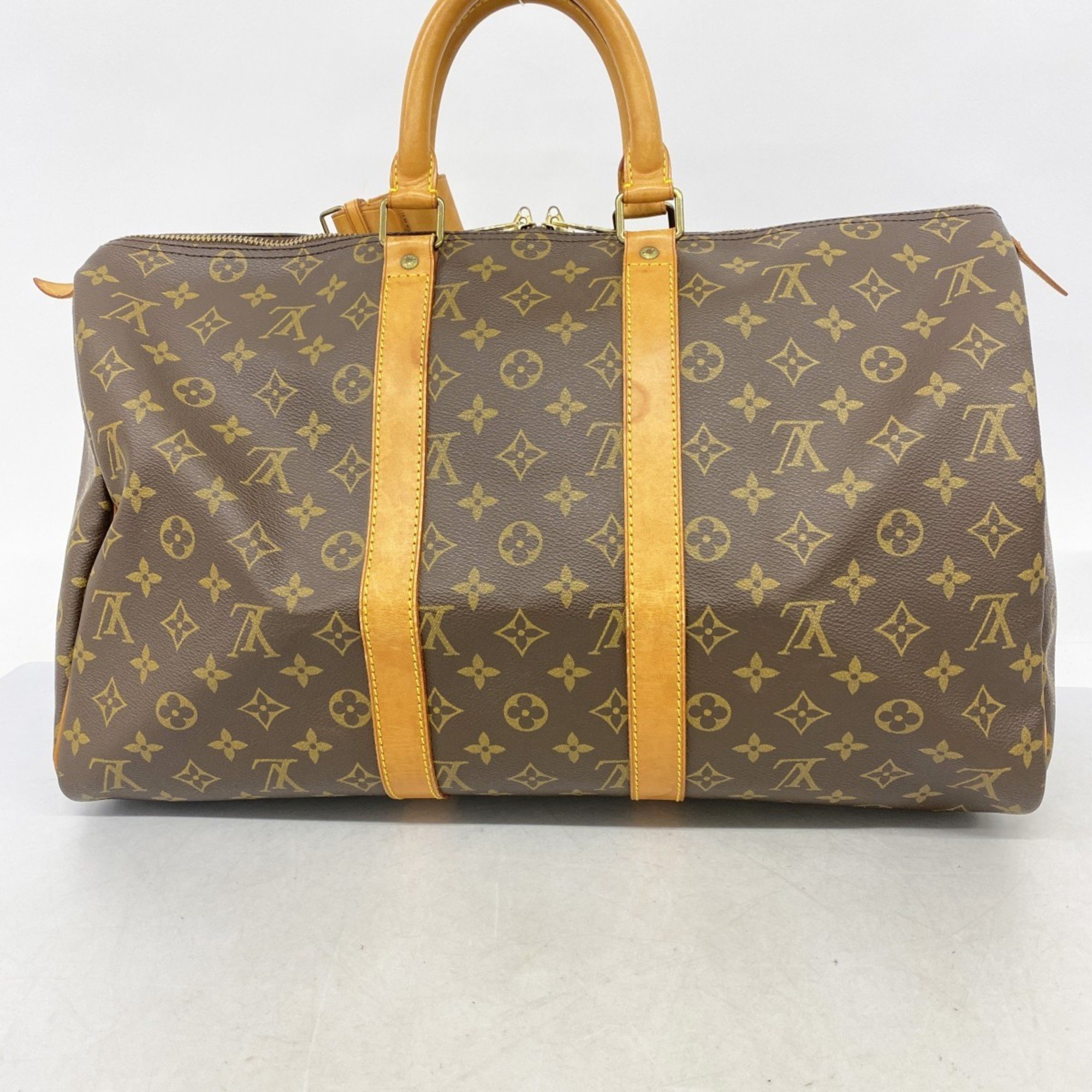 ルイ・ヴィトン(Louis Vuitton) ルイ・ヴィトン ボストンバッグ モノグラム キーポル45 M41428 ブラウンメンズ レディース