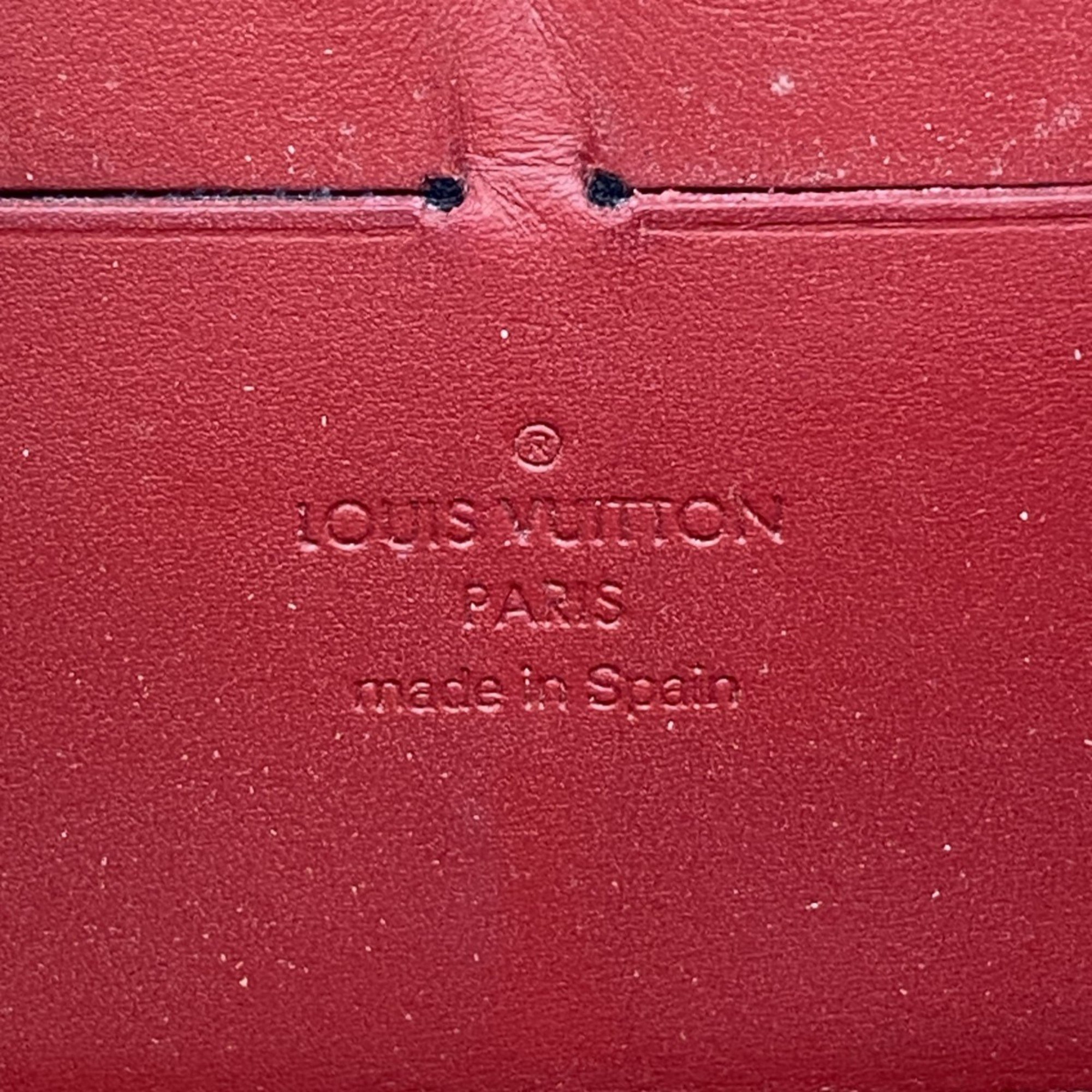 ルイ・ヴィトン(Louis Vuitton) ルイ・ヴィトン 長財布 ヴェルニ ジッピーウォレット M91981 ポムダムールレディース