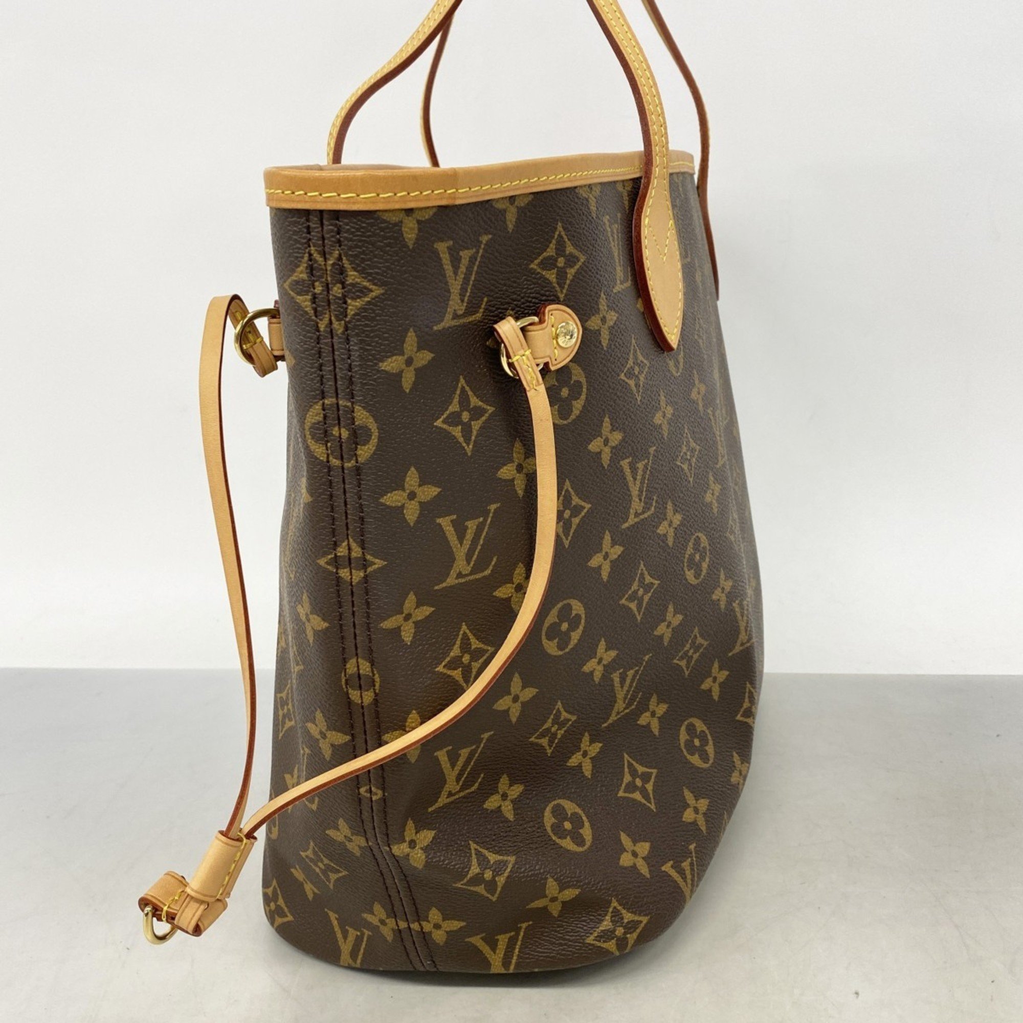 ルイ・ヴィトン(Louis Vuitton) ルイ・ヴィトン トートバッグ モノグラム ネヴァーフルMM M41178 ブラウン ピヴォワンヌレディース