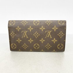 ルイ・ヴィトン(Louis Vuitton) ルイ・ヴィトン 長財布 モノグラム ポルトモネクレディ M61725 ブラウンレディース