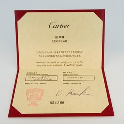 カルティエ(Cartier) カルティエ リング ラブ 3PD ダイヤモンド K18WG ホワイトゴールド ＃52レディース