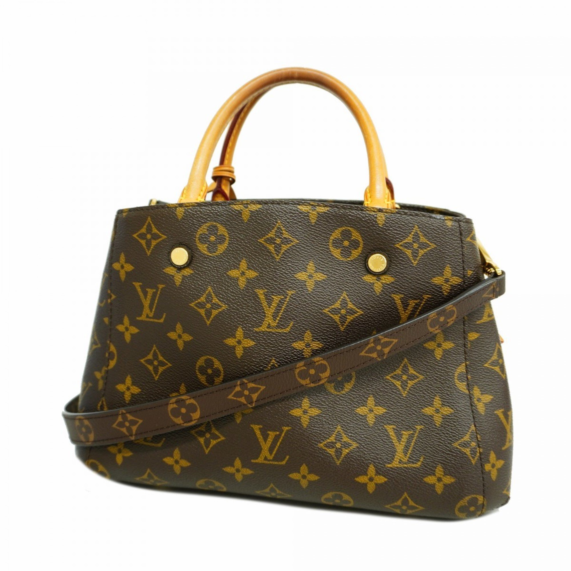 ルイ・ヴィトン(Louis Vuitton) ルイ・ヴィトン ハンドバッグ モノグラム プティパレPM M45900 ブラウンレディース