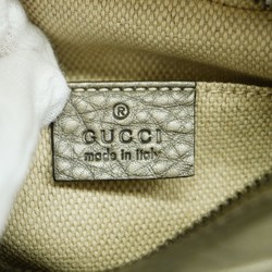 グッチ(Gucci) グッチ ショルダーバッグ ソーホー 308364 レザー シルバー レディース