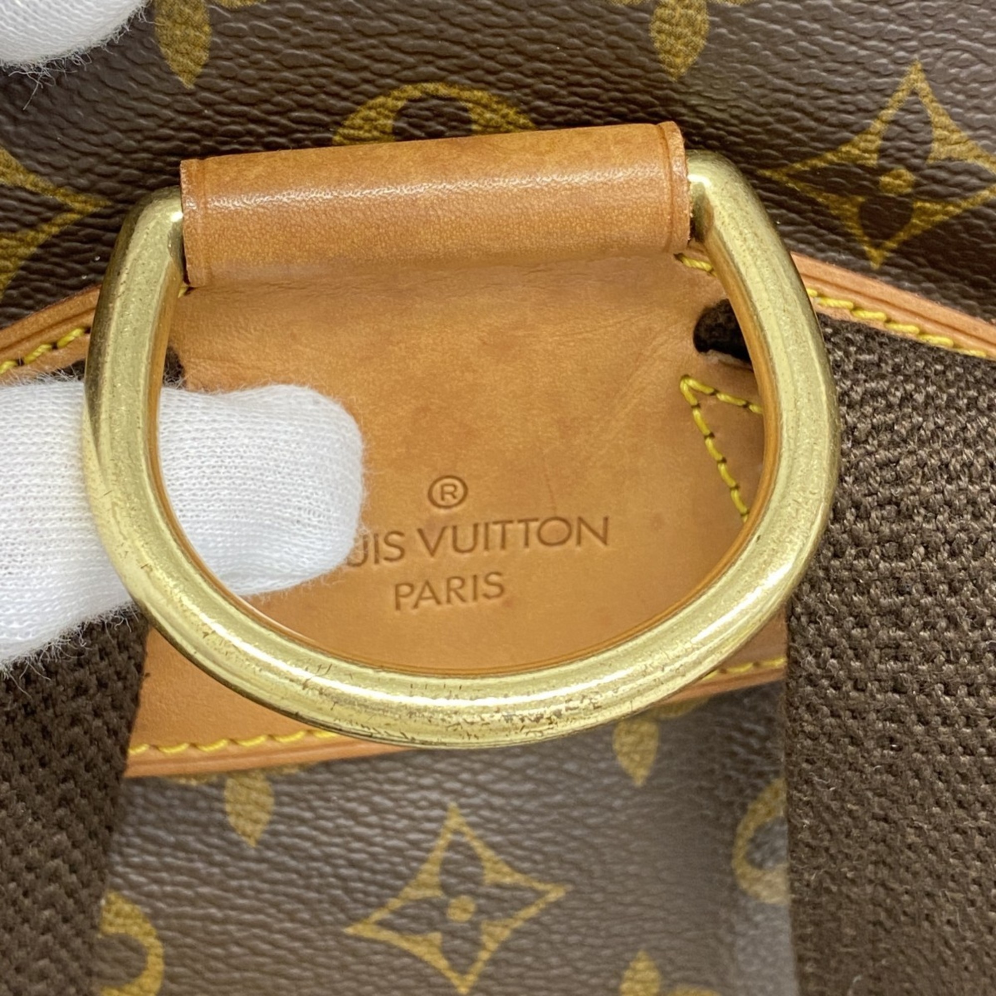 ルイ・ヴィトン(Louis Vuitton) ルイ・ヴィトン リュック・デイパック モノグラム モンスリGM M51135 ブラウンレディース