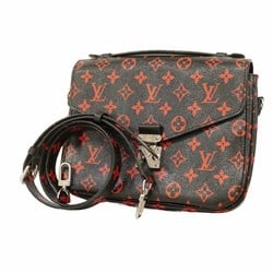 ルイ・ヴィトン(Louis Vuitton) ルイ・ヴィトン ショルダーバッグ モノグラム・アンフラルージュ ポシェットメティス M41462 ブラック ルージュレディース