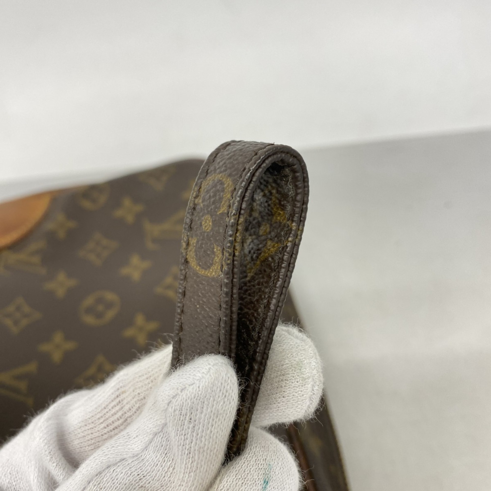 ルイ・ヴィトン(Louis Vuitton) ルイ・ヴィトン クラッチバッグ モノグラム マルリードラゴンヌGM M51825 ブラウンメンズ