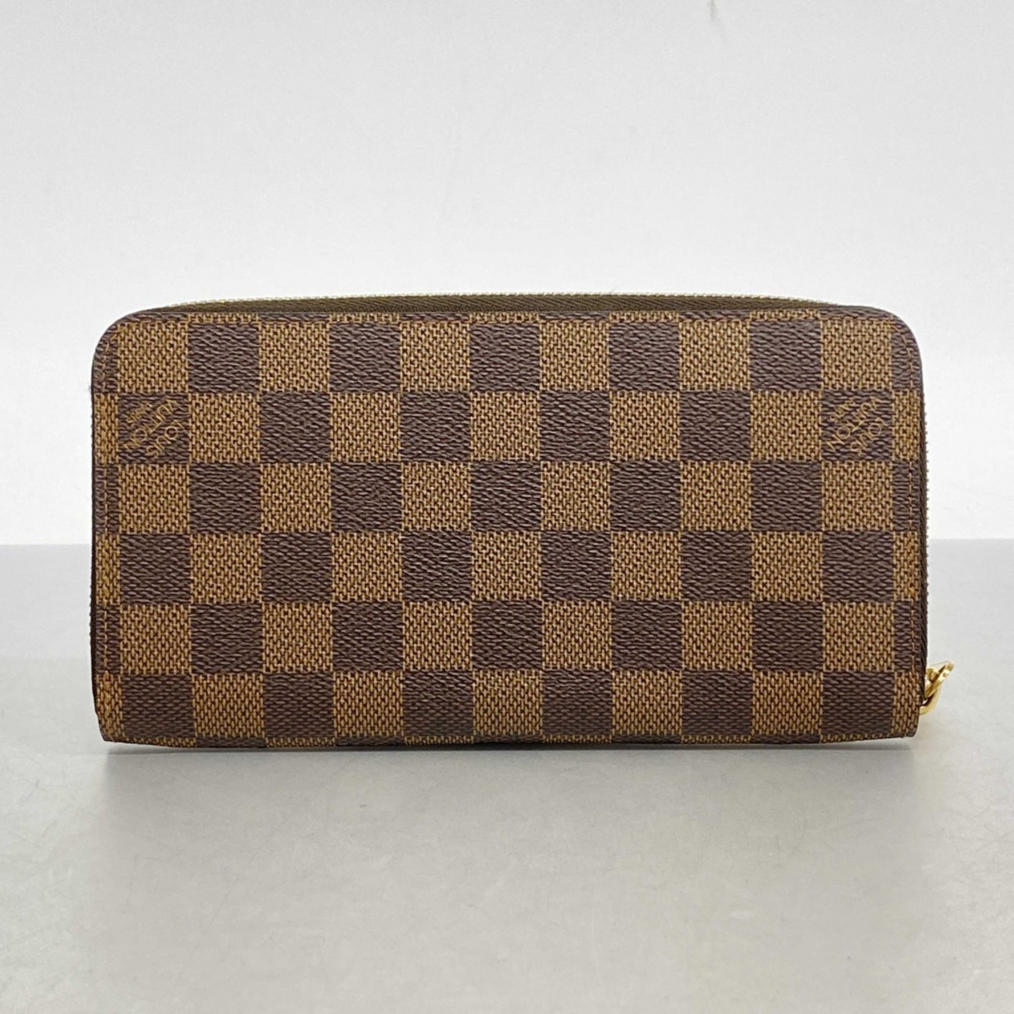 ルイ・ヴィトン(Louis Vuitton) ルイ・ヴィトン 長財布 ダミエ ジッピーウォレット N60015 エベヌメンズ レディース