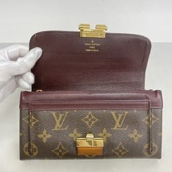 ルイ・ヴィトン(Louis Vuitton) ルイ・ヴィトン 長財布 モノグラム ポルトフォイユエリゼ M60503 ブラウン オロールレディース