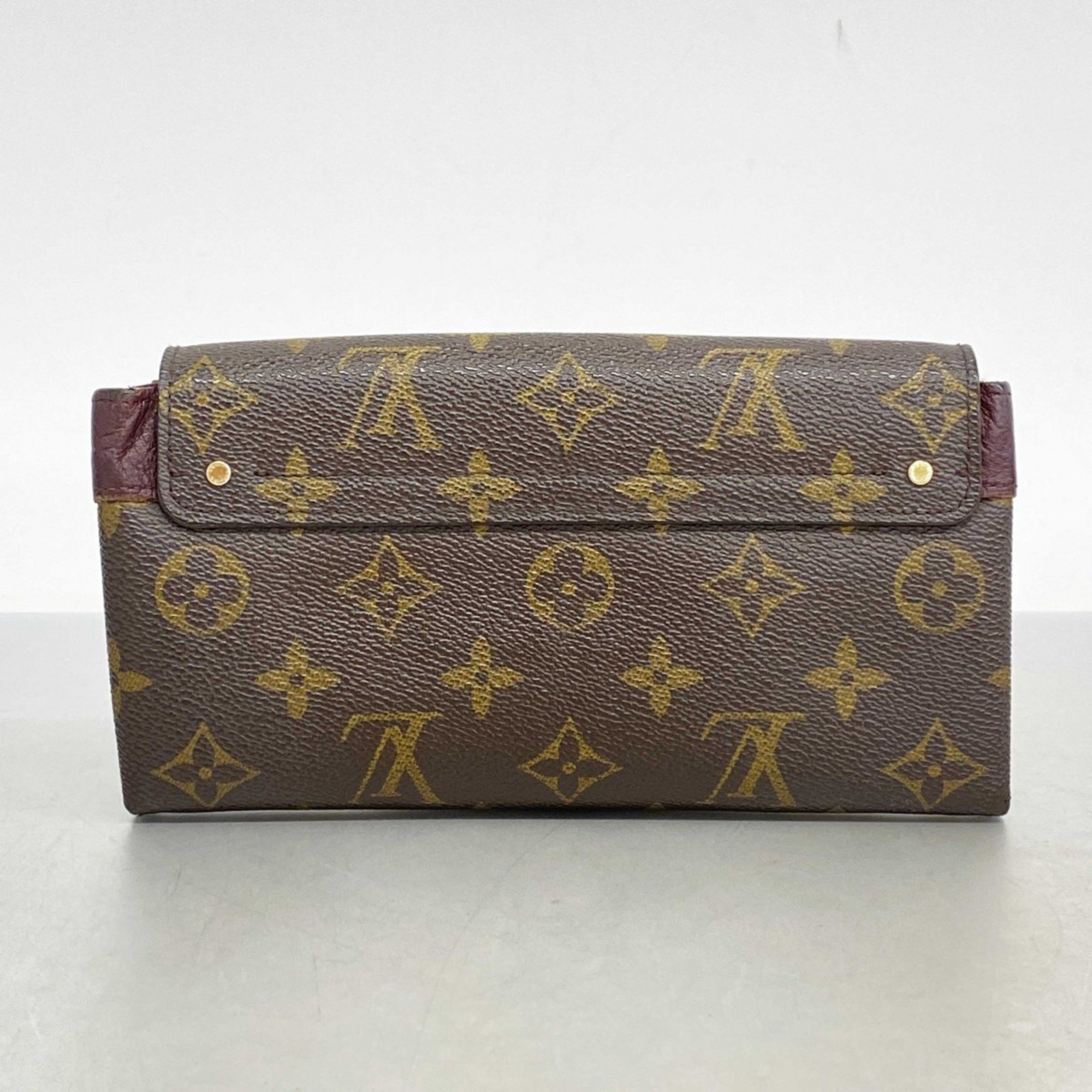 ルイ・ヴィトン(Louis Vuitton) ルイ・ヴィトン 長財布 モノグラム ポルトフォイユエリゼ M60503 ブラウン オロールレディース