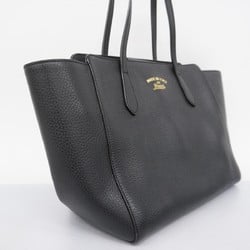 グッチ(Gucci) グッチ トートバッグ 354408 レザー ブラック レディース