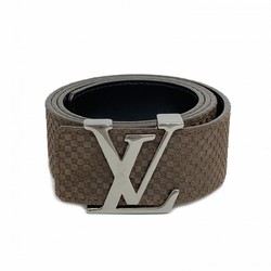 ルイ・ヴィトン(Louis Vuitton) ルイ・ヴィトン ベルト マイクロダミエ サンチュールLVイニシャル M6876 ブラウンメンズ