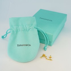 ティファニー(Tiffany) ティファニー ピアス Tスマイル K18YG イエローゴールドレディース