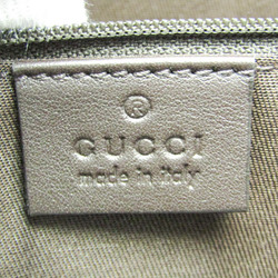 グッチ(Gucci) GGキャンバス 169946 レディース キャンバス,レザー トートバッグ ベージュ,ダークブラウン