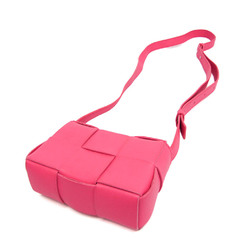 ボッテガ・ヴェネタ(Bottega Veneta) CANDY CASSETTE 710139 レディース レザー ショルダーバッグ ピンク