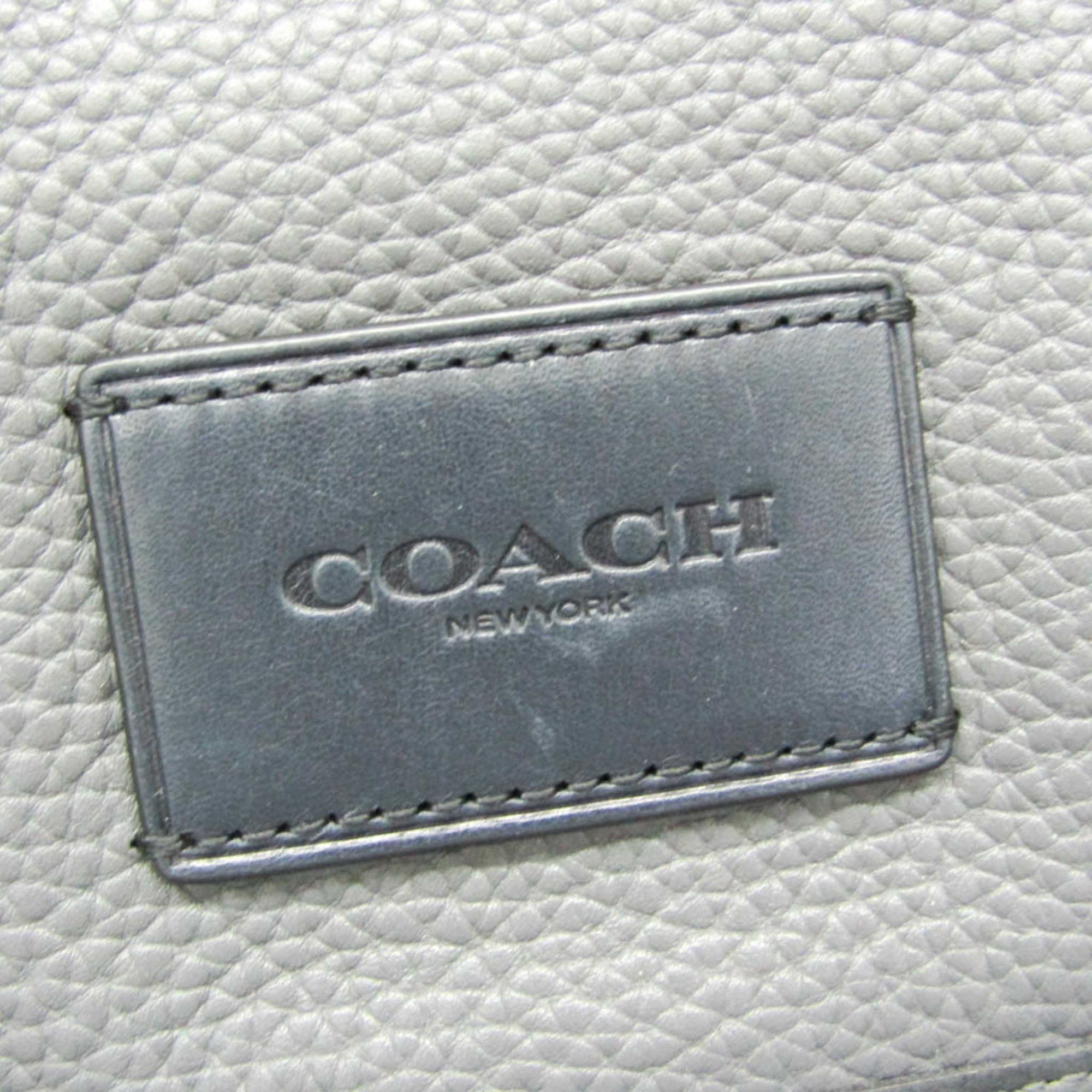 コーチ(Coach) マンハッタン 86735 メンズ レザー,スエード リュックサック グレー