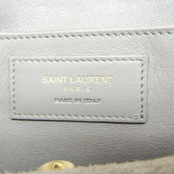 サン・ローラン(Saint Laurent) ベイビーカバス 400914 レディース レザー ハンドバッグ,ショルダーバッグ グレージュ