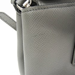 プラダ(Prada) BN2823 レディース Saffiano Cuir ハンドバッグ,ショルダーバッグ グレー