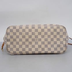 ルイ・ヴィトン(Louis Vuitton) ルイ・ヴィトン トートバッグ ダミエ・アズール ネヴァーフルMM N51107 ホワイトレディース