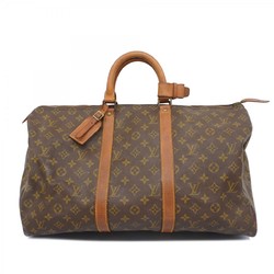 ルイ・ヴィトン(Louis Vuitton) ルイ・ヴィトン ボストンバッグ モノグラム キーポル50 M41426 ブラウンメンズ レディース